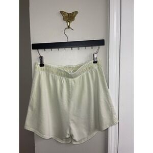 Tommy Hilfiger Sport Women's Cotton Sweat Shorts Light Green Size M